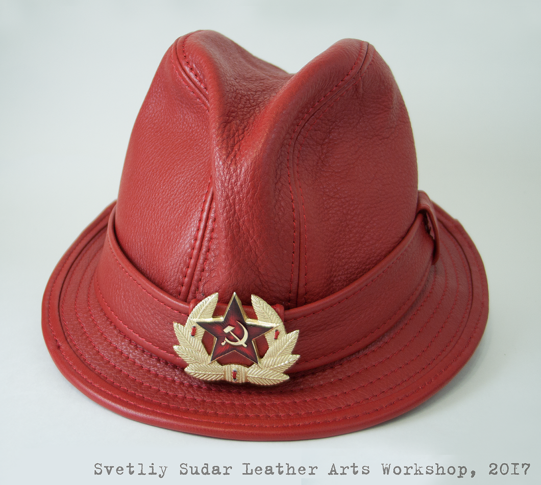 red_alert_fedora_leather_hat_by_svetliy_sudar-db53nfx